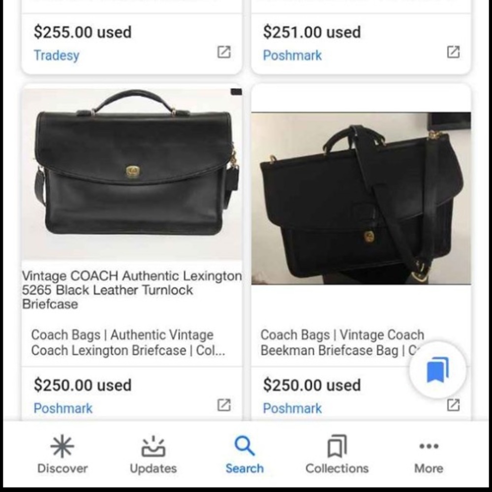 Vintage Coach briefcase - Picture 4 of 4